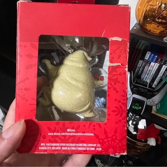 BNIB Nightmare Before Christmas Oogie Boogie Jack Skellington Hallmark Ornaments - Picture 3 of 6